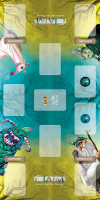 Bild von Claim Playmat Design grün