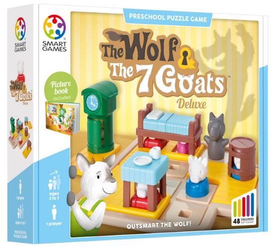 Bild von Smart Games - Wolf & The 7 Goats - Deluxe