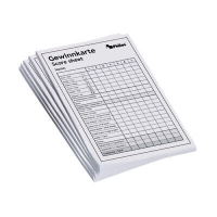 Bild von Yatzy, Spielblock, Gewinnkarten, 5er Packung
