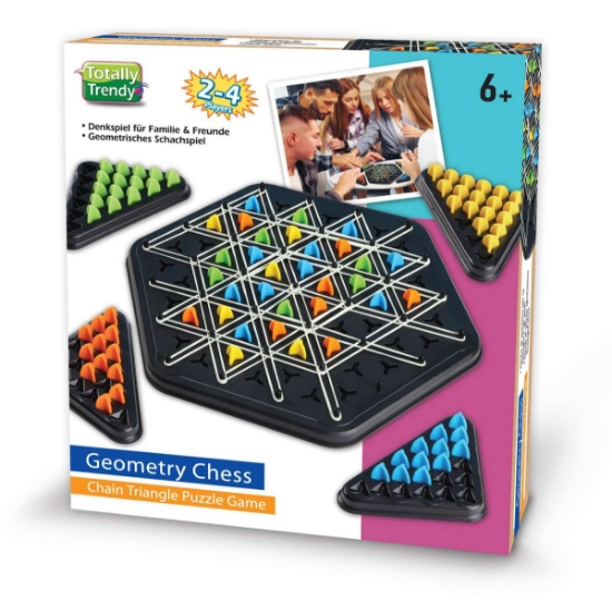 Bild von Totally Trendy Geometry Chess - Schach Puzzle
