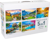 Bild von Puzzle Landscape 5 in 1 - 5x 1000 Teile