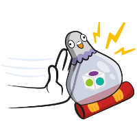 Bild von Exploding Bird