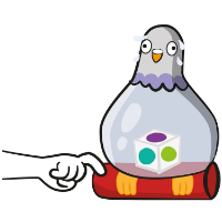 Bild von Exploding Bird