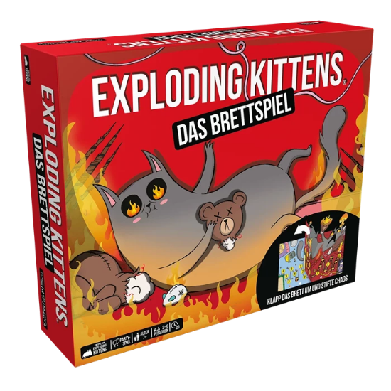 Bild von Exploding Kittens: Das Brettspiel