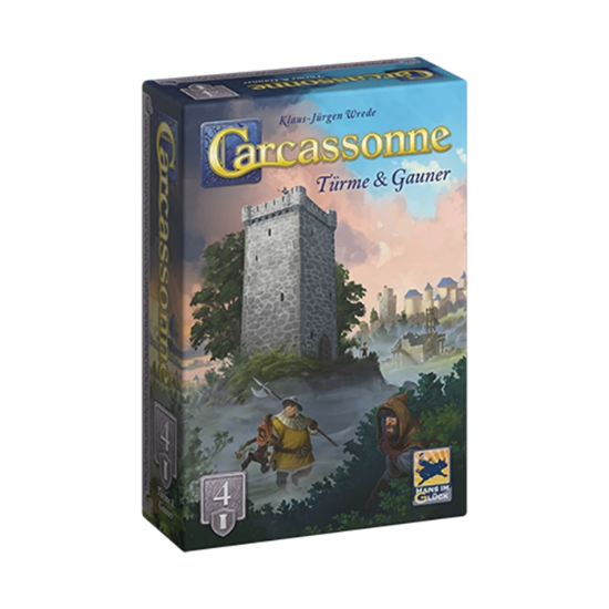 Bild von Carcassonne - Türme & Gauner 4. Erw.