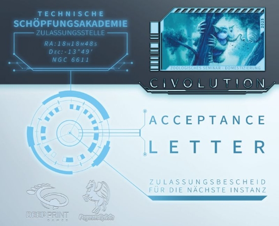 Bild von Civolution: Acceptance Letter Erw.