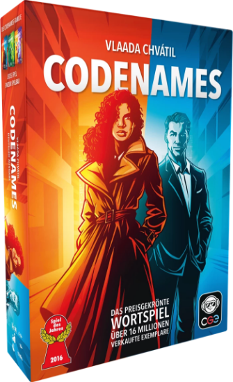 Bild von Codenames - Spiel des Jahres 2016