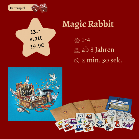 Bild von #6 Adventskalender - Magic Rabbit (FunBot) - Empfehlungsliste Spiel des jahres 2022