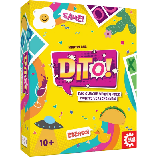 Bild von Dito! Nominiert zum Spiel des Jahres 2026