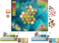 Bild von Snails ist ein dynamisches Spiel für 2-4 Spieler, die Trupps von aufgepumpten Mollusken in einer Schlacht anführen.