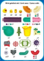 Bild von Totally Splash Badewanne Rutschbahn XXL 74 Teile