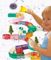 Bild von Totally Splash Badewanne Rutschbahn XXL 74 Teile