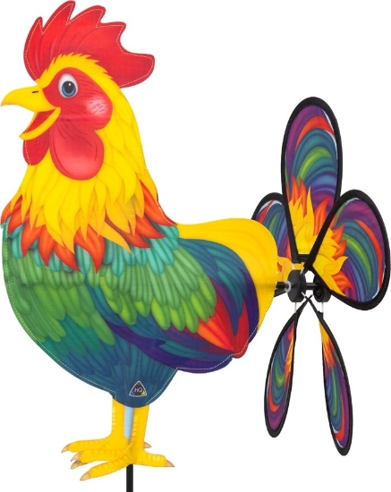 Bild von Windspiel Spin Critter Rainbow Rooster  / Güggel