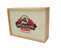 Bild von Mexican Train in Holzbox