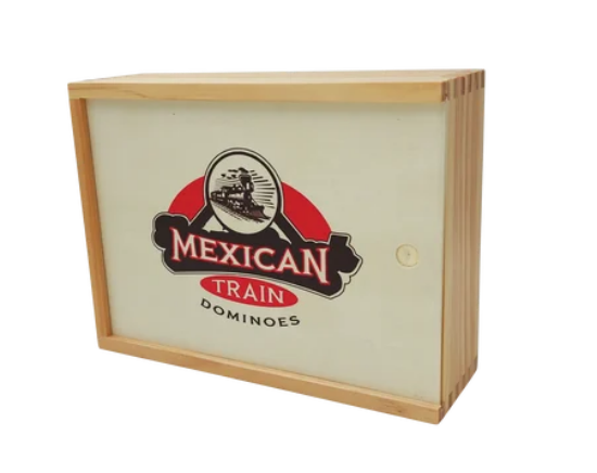 Bild von Mexican Train in Holzbox