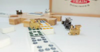 Bild von Mexican Train in Holzbox