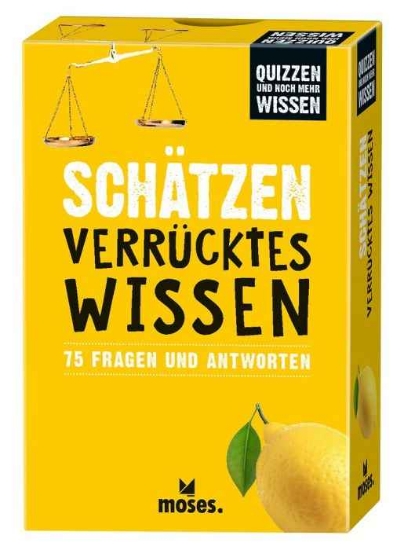 Bild von Quizzen & Wissen: Schätzen Verrücktes Wissen