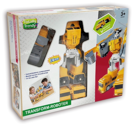 Bild von Totally Trendy Transform-Roboter