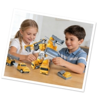 Bild von Totally Trendy Transform-Roboter