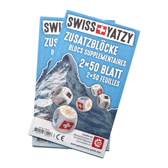 Bild von Swiss Yatzy Zusatzblöcke